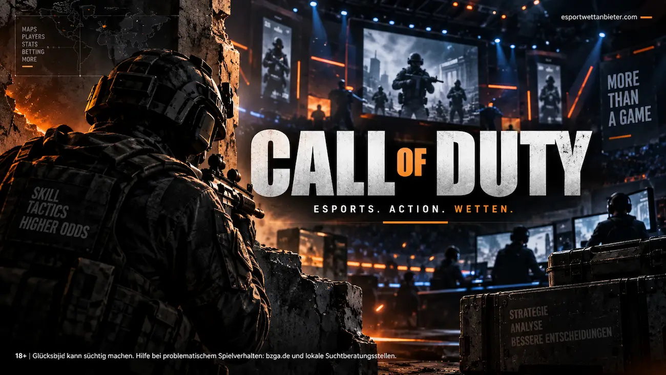 Call of Duty Wetten in Deutschland: CDL-Turniere, Märkte und Quoten im Überblick